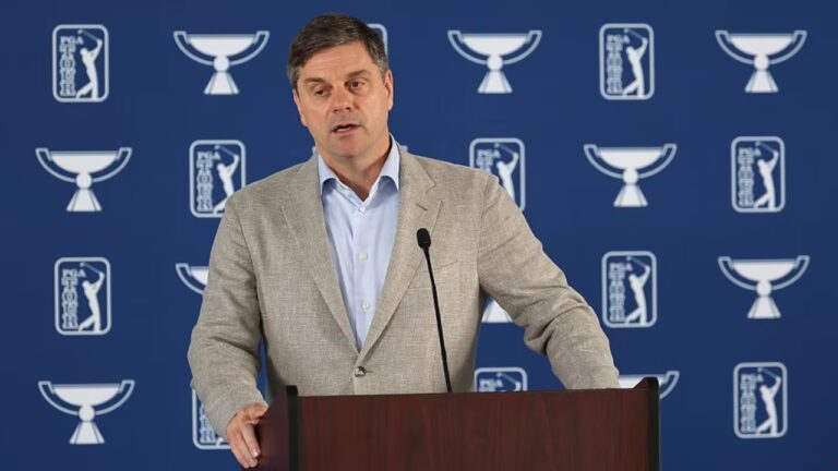 PGA Tour CEO Brian Rolapp says US circuit is thinking about pathways to reinstate defectors