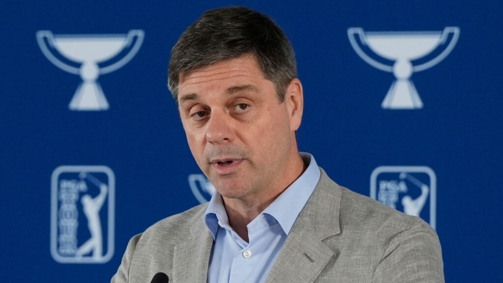 PGA Tour CEO Brian Rolapp says US circuit is thinking about pathways to reinstate defectors
