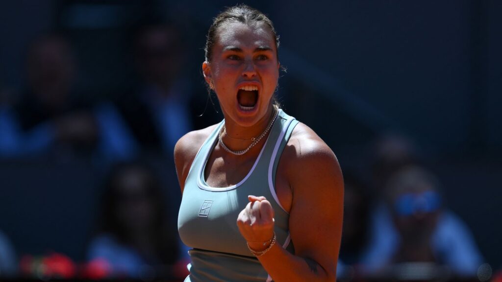 Sabalenka thắng kịch tính Osaka tại Madrid Open – chuỗi 15 trận bất bại và hành trình tứ kết tiếp theo