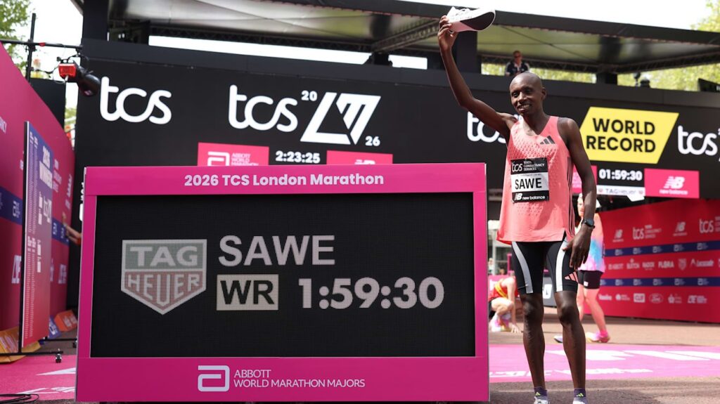 Sabastian Sawe vô địch London Marathon 2026 – người đầu tiên trong lịch sử chạy marathon dưới 2 giờ