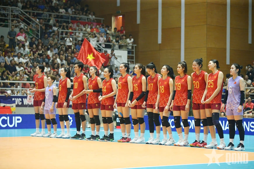 Mục tiêu bảo vệ ngôi vương tại AVC Cup