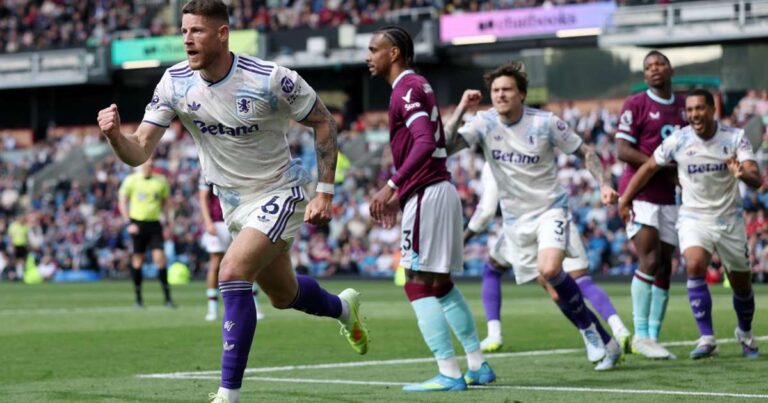 Burnley 2–2 Aston Villa: Đội bóng của Emery bị cầm hòa thất vọng tại Turf Moor sau màn trình diễn mờ nhạt