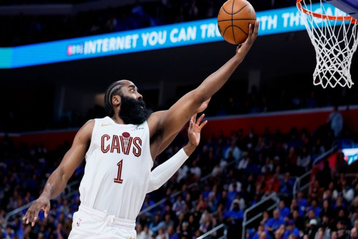 NBA 2026 miền Đông: James Harden tỏa sáng, Cleveland Cavaliers ngược dòng ngoạn mục trước Detroit Pistons