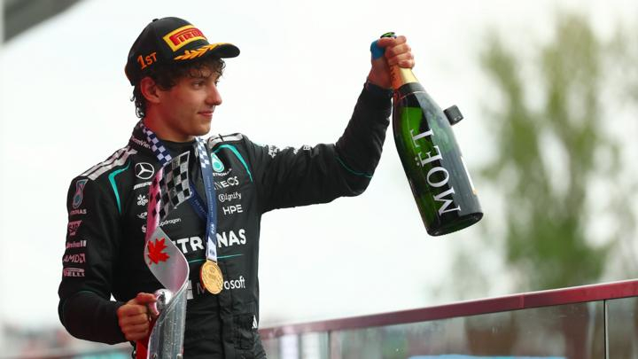 Kimi Antonelli thắng chặng thứ 4 liên tiếp tại Canadian Grand Prix, George Russell bỏ cuộc đầy tiếc nuối