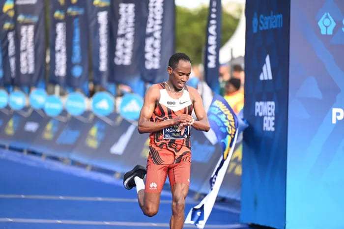Mohamed Esa phá kỷ lục giải đấu, Ethiopia thống trị Sanlam Cape Town Marathon 2026