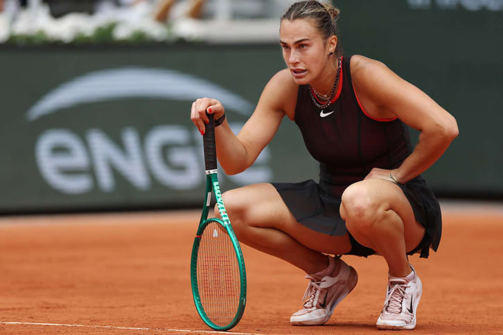 Sabalenka bất ngờ gục ngã dù khởi đầu thuận lợi