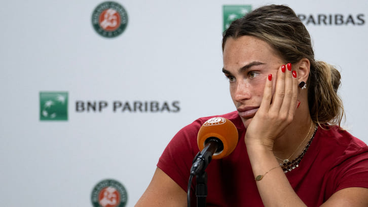 Sabalenka thừa nhận gặp vấn đề tâm lý