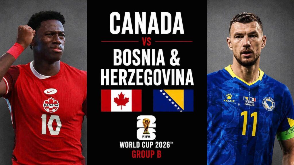 Tình hình lực lượng Canada vs Bosnia & Herzegovina