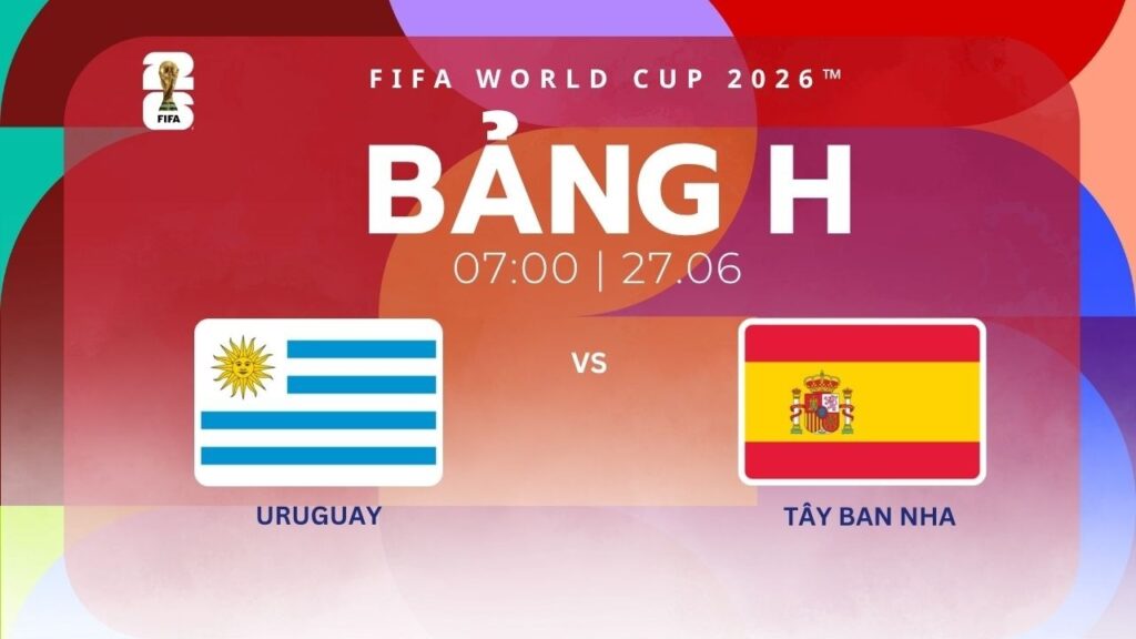Đánh giá kịch bản chiến thuật, khả năng kiểm soát bóng và dự đoán kết quả trận Uruguay gặp Tây Ban Nha.