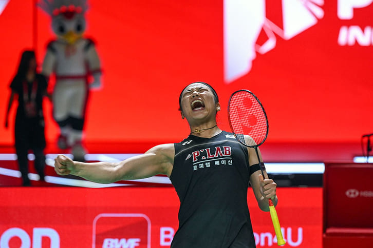 lần thứ ba tay vợt người Hàn Quốc đăng quang tại Indonesia Open