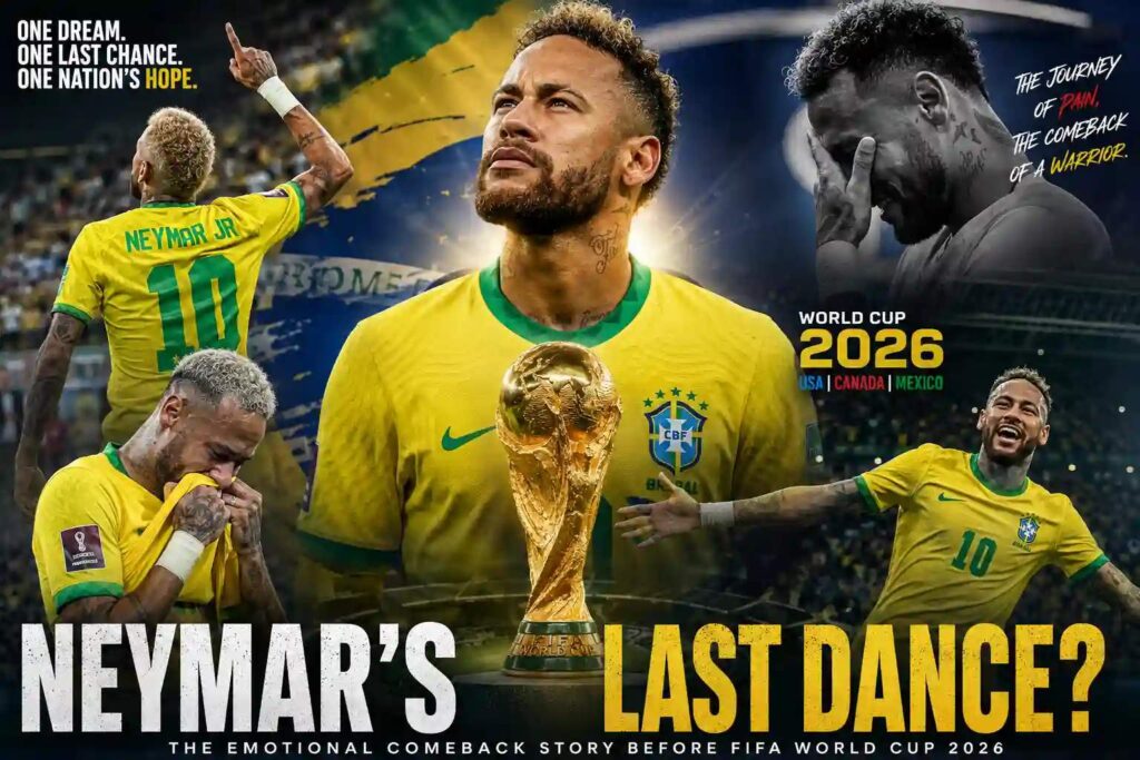 World Cup 2026 có thể là cơ hội cuối cùng để Neymar hoàn thành sứ mệnh cùng tuyển Brazil.