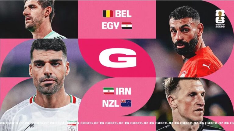 Phân tích bảng G World Cup 2026 với Bỉ, Ai Cập, Iran và New Zealand. Liệu Quỷ đỏ châu Âu có dễ dàng giành ngôi đầu bảng?