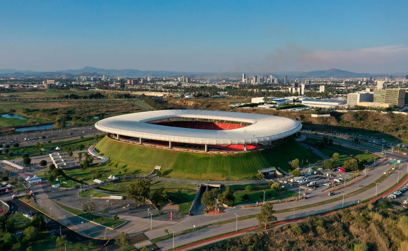 Akron Stadium tiếp tục đại diện Guadalajara đăng cai các trận đấu tại World Cup 2026.