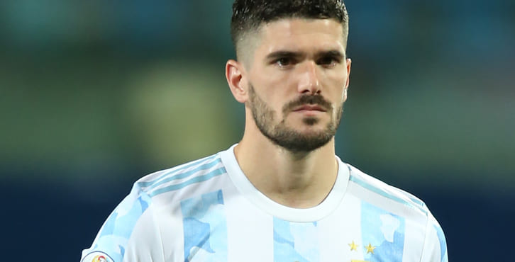 Rodrigo De Paul dẫn đầu bảng xếp hạng cầu thủ đẹp trai World Cup 2026