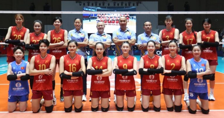 Tuyển bóng chuyền nữ Việt Nam thắng nghẹt thở Indonesia, mất ngôi đầu bảng AVC Cup 2026