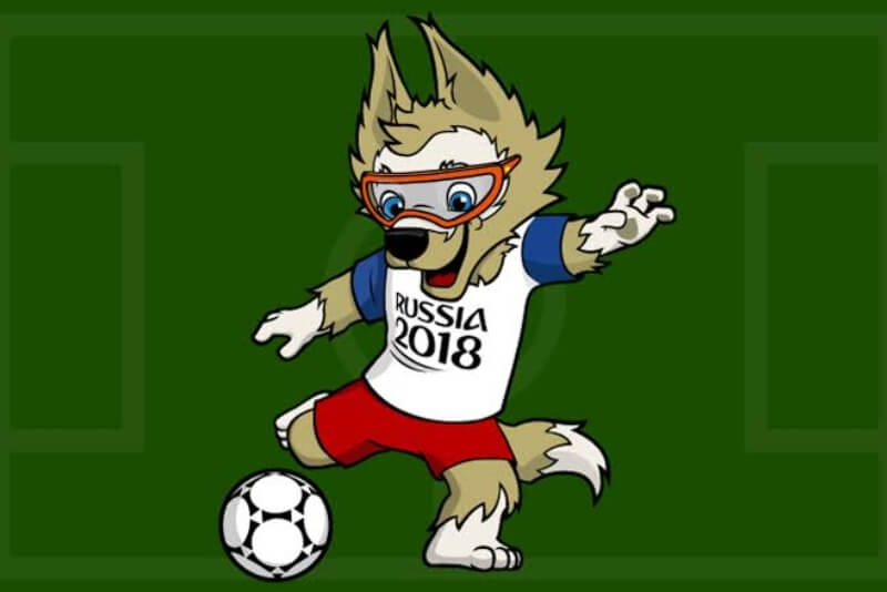 Linh vật World Cup 2018 - Zabivaka