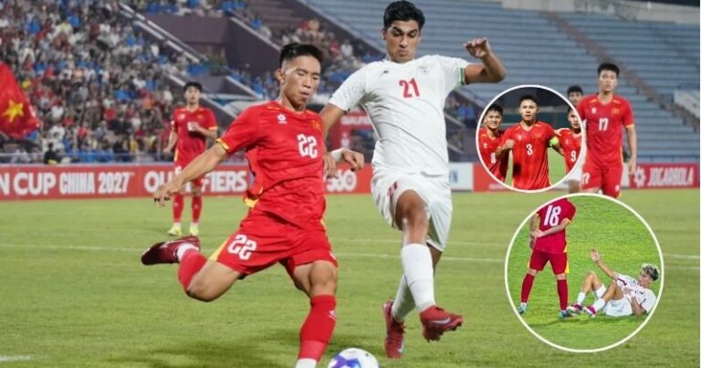 Hành động gây tranh cãi của Đào Quang Anh và thất bại ê chề của U20 Việt Nam